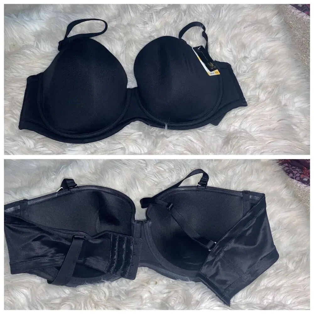 Wacoal Strapless Plunging Neckline Underwire Bra - Picture 3 of 6